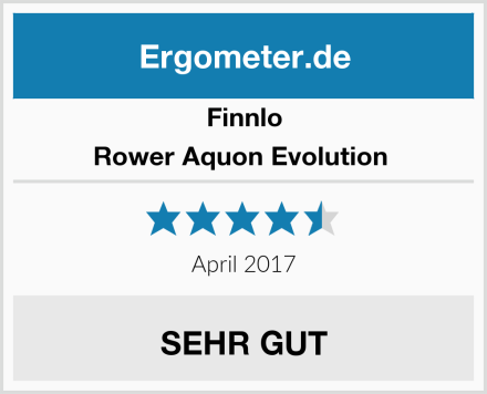 Finnlo Rower Aquon Evolution  Test