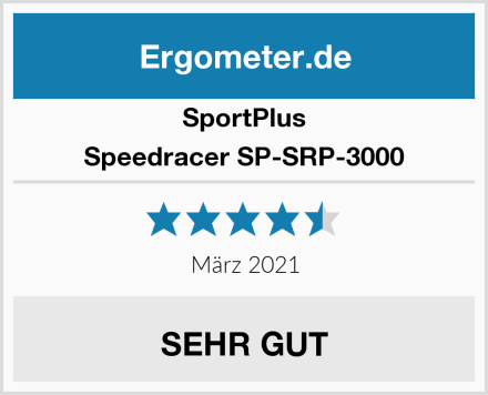 SportPlus Speedracer SP-SRP-3000 Test