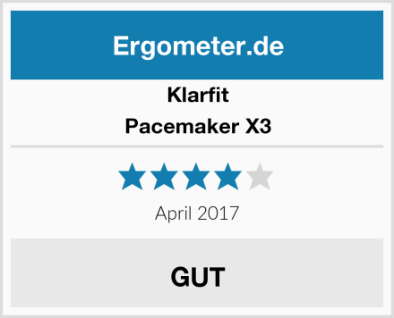 Klarfit Pacemaker X3 Test
