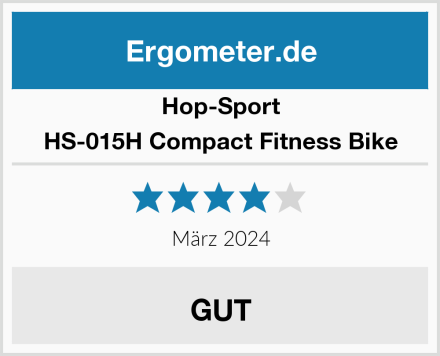 Hop-Sport HS-015H Compact Fitness Bike Test