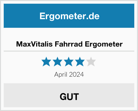  MaxVitalis Fahrrad Ergometer Test